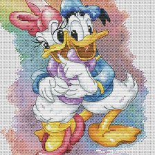 Схема вышивки «parejita donalds»