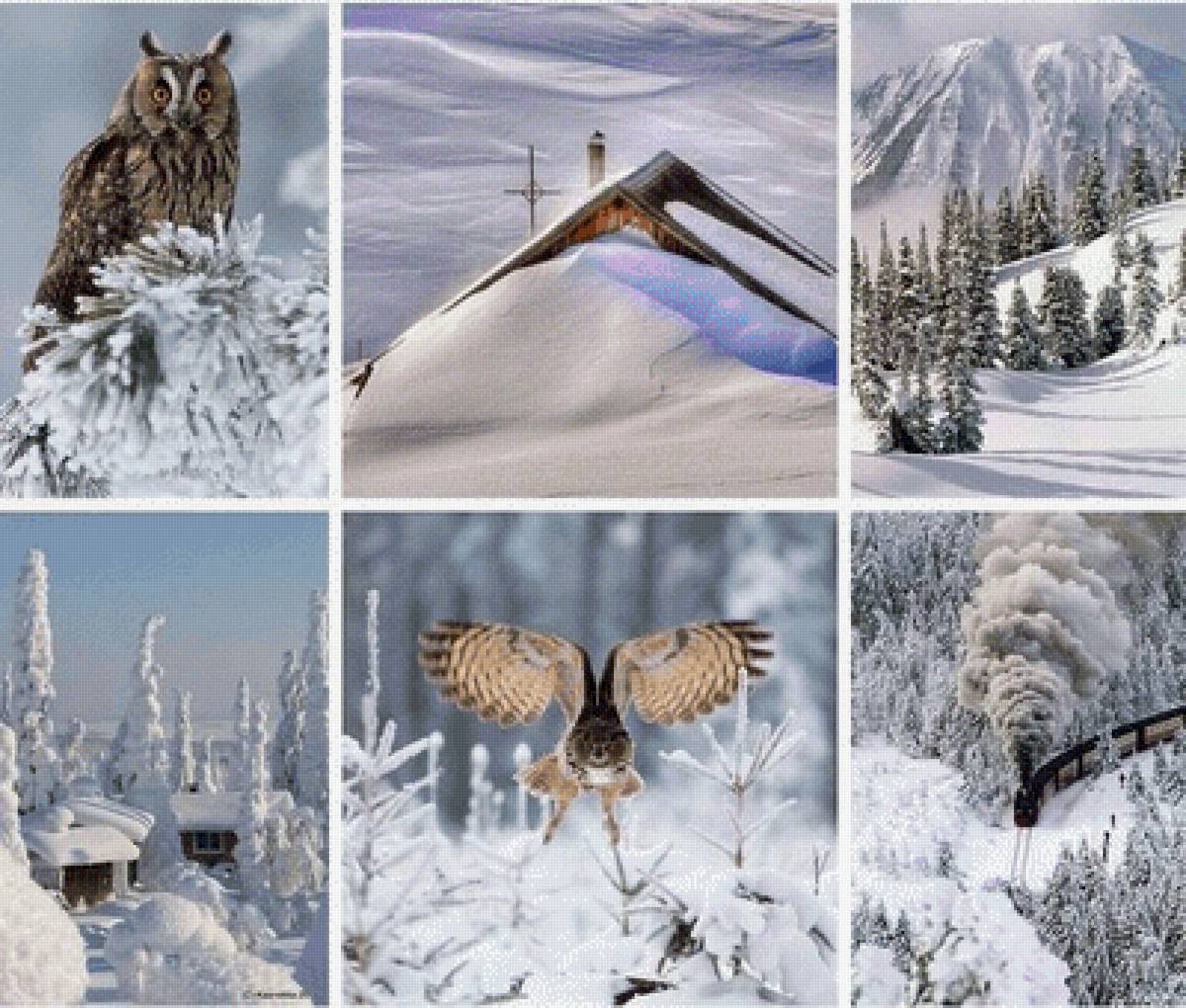 Зима - лес, снег, зима - предпросмотр