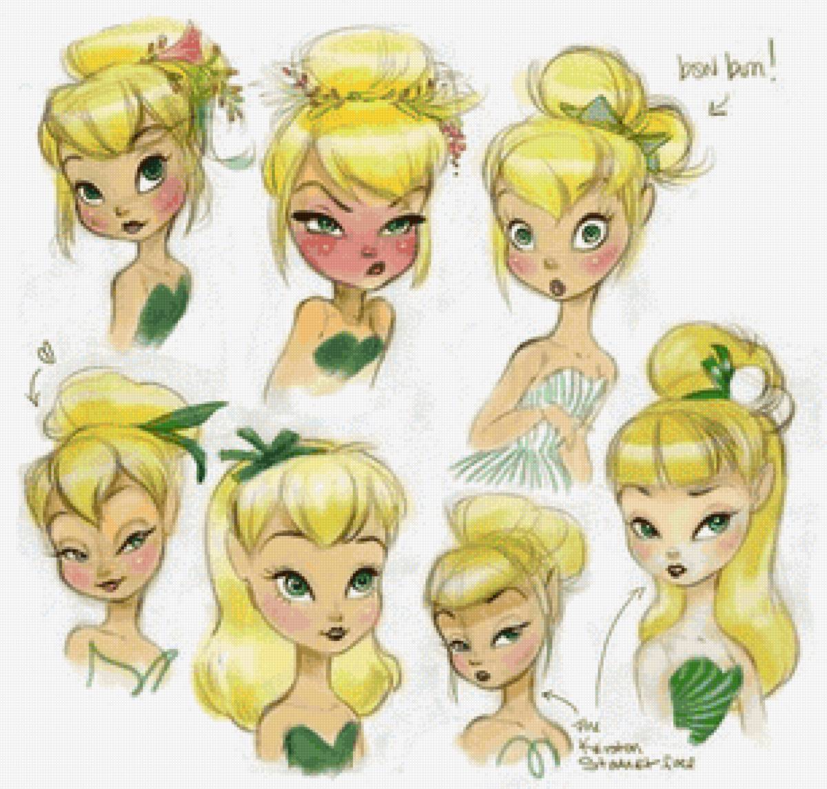 campanilla varias - disney - предпросмотр