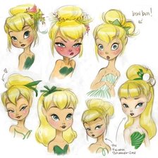 Схема вышивки «campanilla varias»