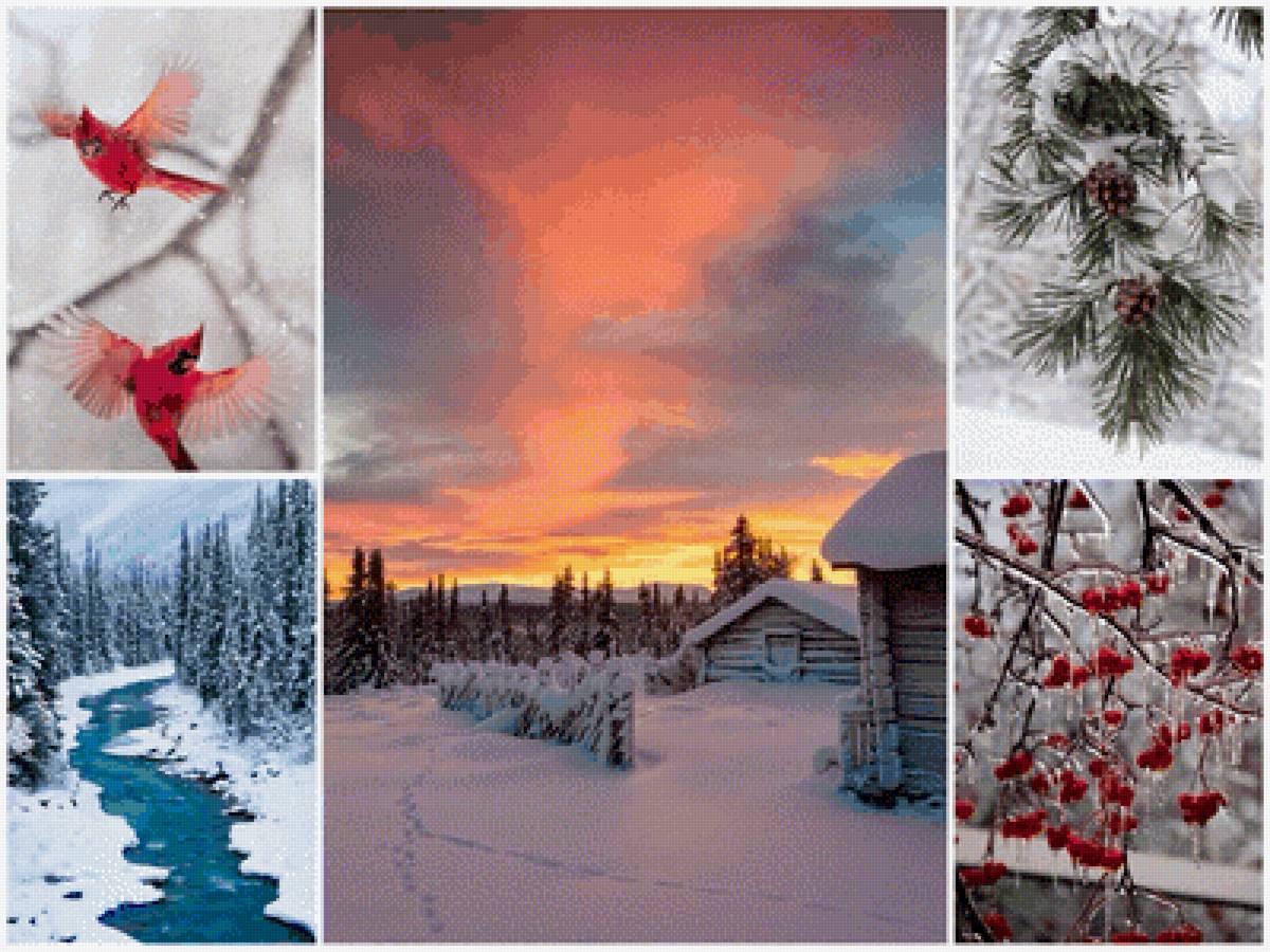 Зима - зима, природа, снег - предпросмотр