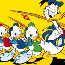 Схема вышивки «donals a pescar»