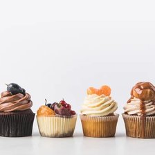 Схема вышивки «Пирожные»