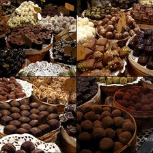 Схема вышивки «Конфеты»