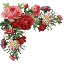 Схема вышивки «Уголок для скатерти»