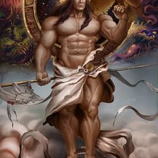 Схема вышивки «God-Emperor of Mankind by Relithel»