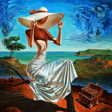 Схема вышивки «Балерина»