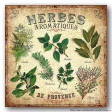 Схема вышивки «Прованские травы»