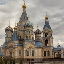 Схема вышивки «иверская церковь»