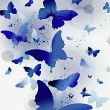 Схема вышивки «Mariposas»