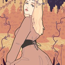 Схема вышивки «Дева»