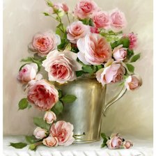 Схема вышивки «Букет»