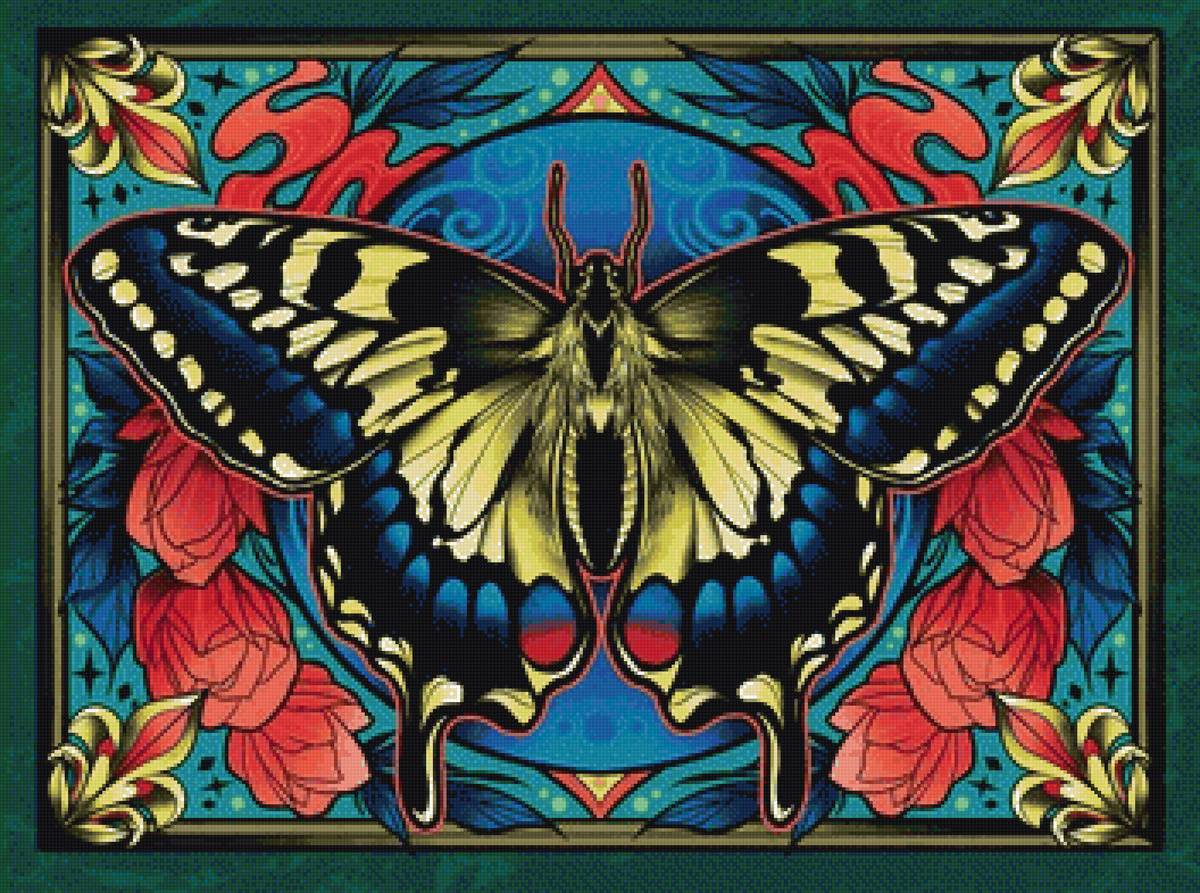 Бабочка - предпросмотр
