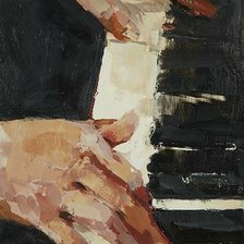 Схема вышивки «Пианино»