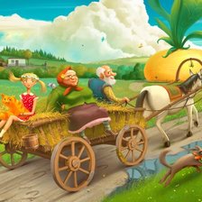 Схема вышивки «Репка»