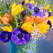 Схема вышивки «Цветы»