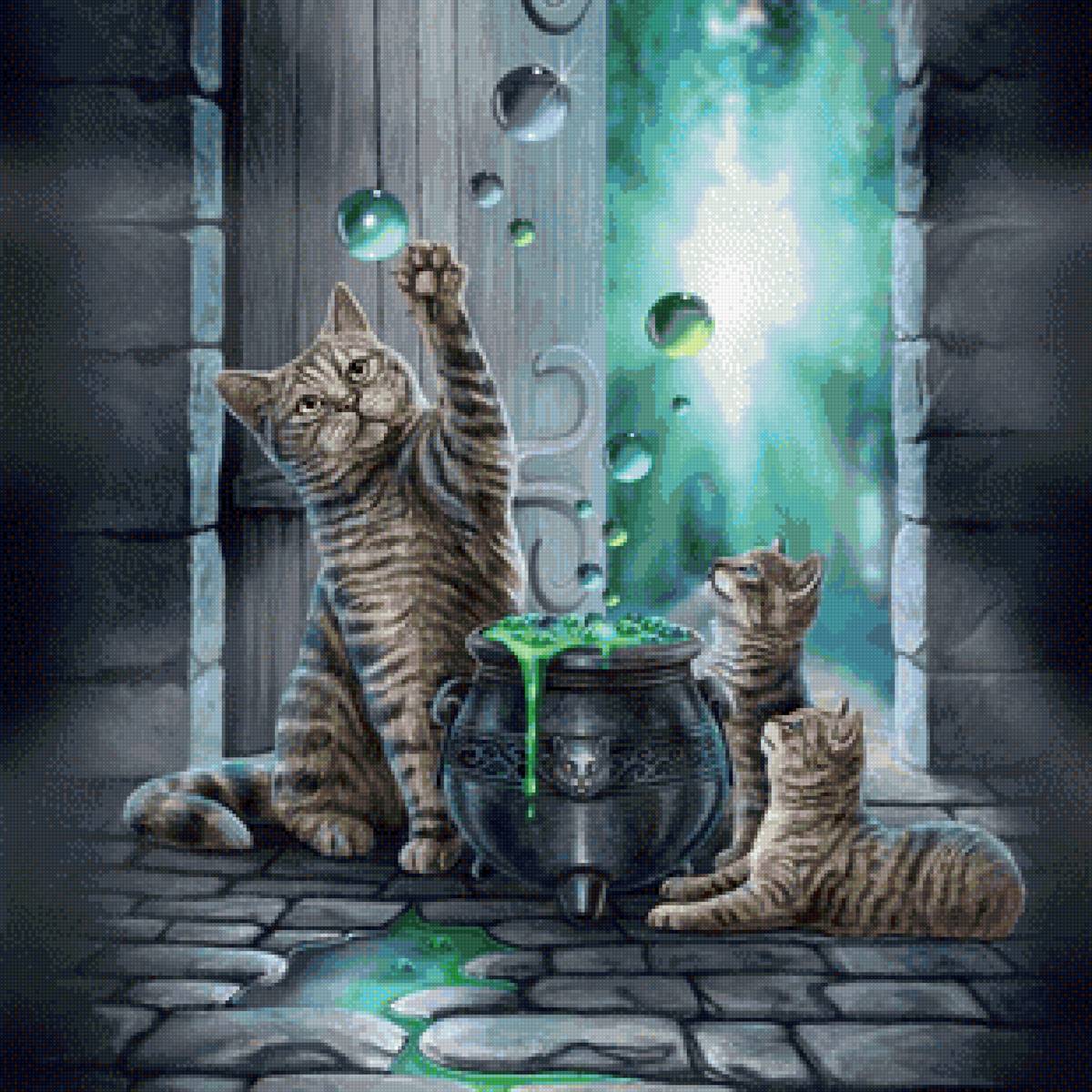 магические коты - фентази - предпросмотр