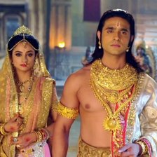 Схема вышивки «Сита и Рама»