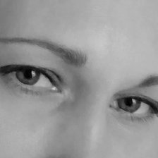 Схема вышивки «Взгляд»