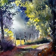 Схема вышивки «осень»