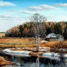 Схема вышивки «Весна»