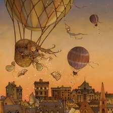 Схема вышивки «Вечерние шары»