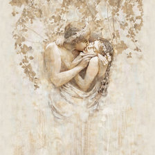 Схема вышивки «Kiss»