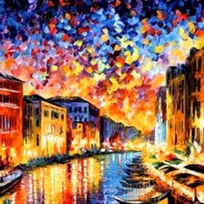 Схема вышивки «Городской пейзаж»