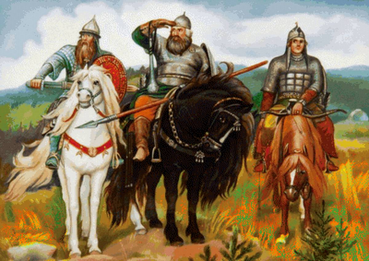 Три богатыря - богатыри, святая русь - предпросмотр