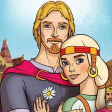 Схема вышивки «Петр и Феврония»