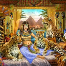 Схема вышивки «Принцесса Египта»