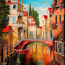 Схема вышивки «venice»