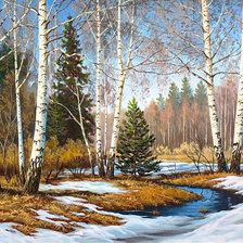 Схема вышивки «Весна»