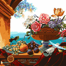 Схема вышивки «Натюрморт»