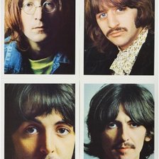 Схема вышивки «beatles белый альбом»