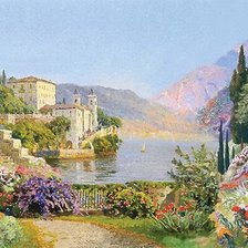 Схема вышивки «природа»