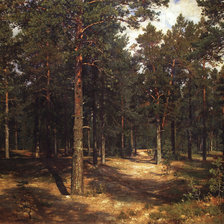 Схема вышивки «Сосновый бор»