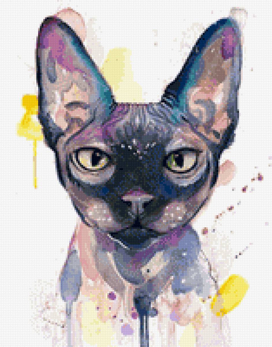 Бусинка - арт, сфинкс - предпросмотр