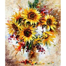 Схема вышивки «Sunflowers»