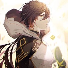 Схема вышивки «Геншин»