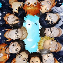 Схема вышивки «Карасуно»