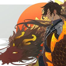 Схема вышивки «Джун ли»