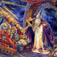 Схема вышивки «звёздочет»