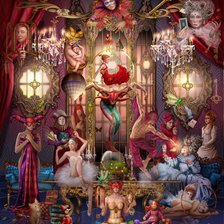 Схема вышивки «шоу»