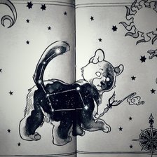 Схема вышивки «Малая медведица»