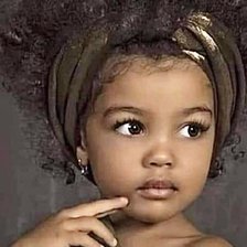 Схема вышивки «Маленькая красотка»