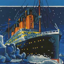 Схема вышивки «Титаник»