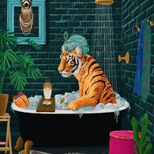 Схема вышивки «Душ»