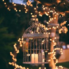 Схема вышивки «Вечерние фонари»