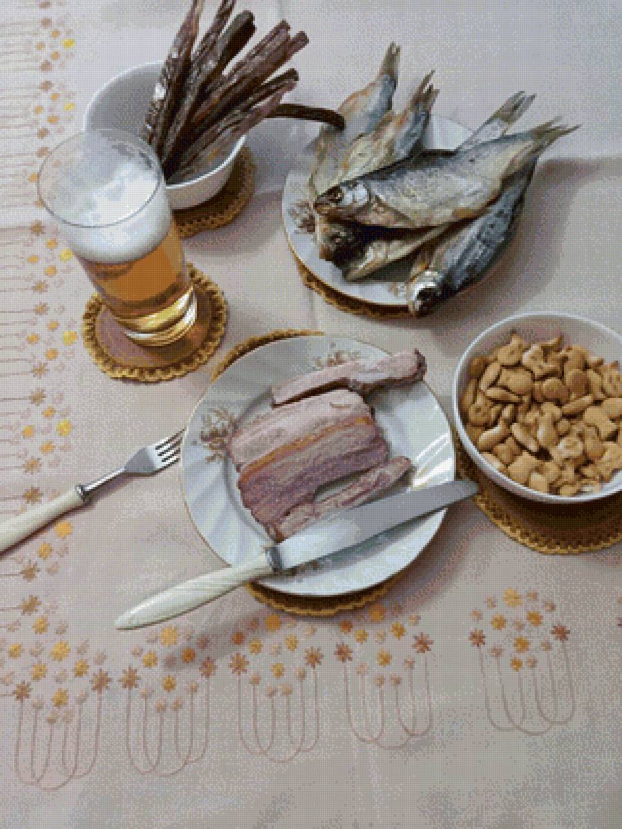 Мой вечер - натюрморт, пиво - предпросмотр